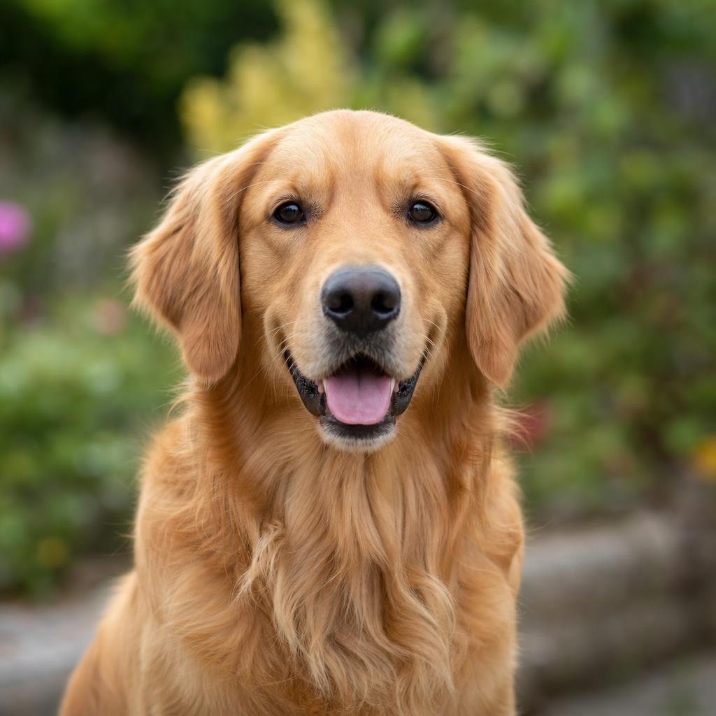 Cooper, a Golden Retriever who loves CoCoBelle