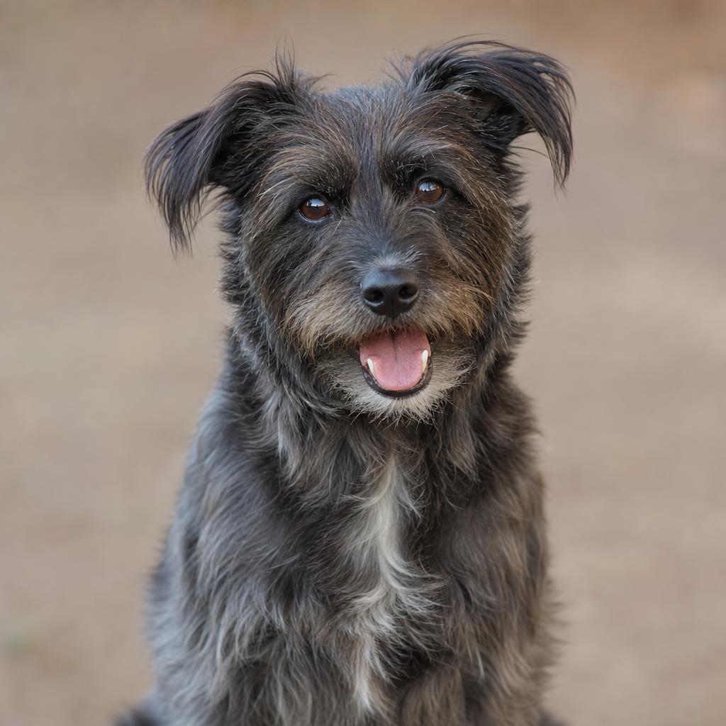 Milo, a Terrier Mix who loves CoCoBelle