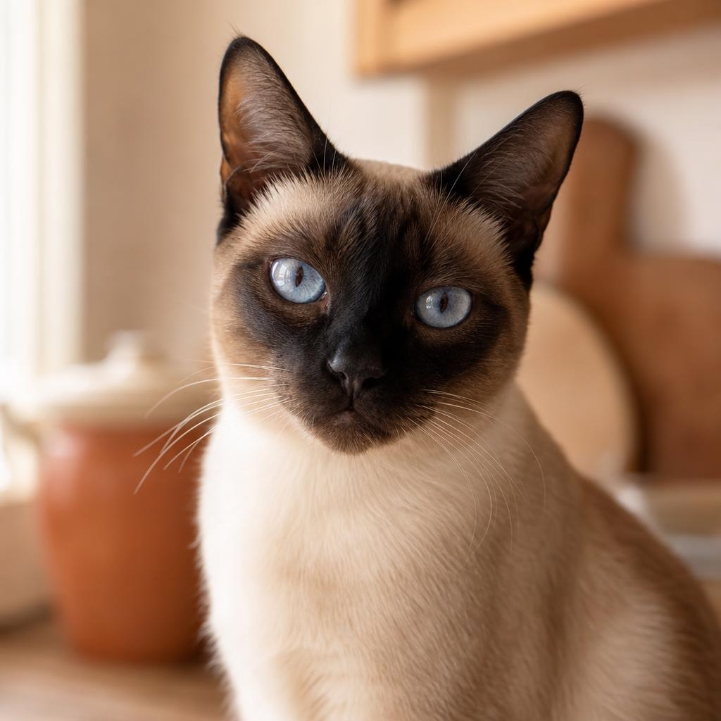 Willow, a Siamese Cat who loves CoCoBelle